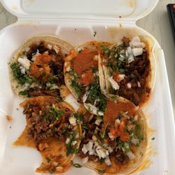 Los Charros Taqueria - Al pastor "everything on them"