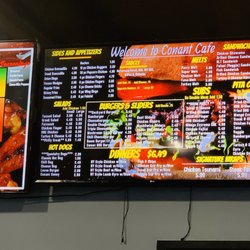 Conant Cafe' & Grill - Menu