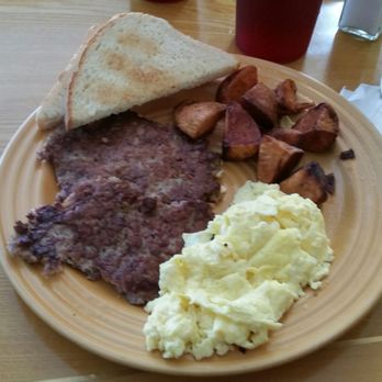 Main Street Cafe - Sausage, eggs, crispy potatoes--delish. - Coffee & Tea Near Me - Hurricane, Utah