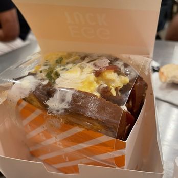 Egg Tuck - Sandwich with BACON & CHEESE - Breakfast & Brunch Near Me - Chicago, Illinois Egg Tuck - Sandwich with BACON & CHEESE - Breakfast & Brunch Near Me - Chicago, Illinois