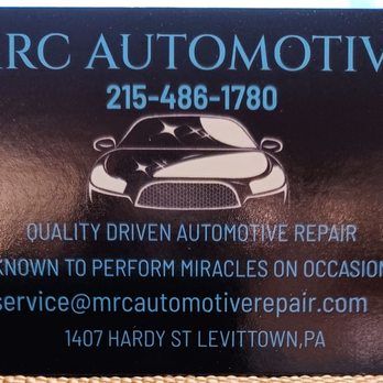 MRC Automotive - Auto Repair Near Me - Levittown, Pennsylvania MRC Automotive - Auto Repair Near Me - Levittown, Pennsylvania
