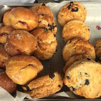 Proper Baking Company - Strawberry Jelly Doughnuts and Blueberry Scones - Bakeries Near Me - Dallas, Texas Proper Baking Company - Strawberry Jelly Doughnuts and Blueberry Scones - Bakeries Near Me - Dallas, Texas