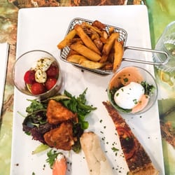 ZigZag Café - Assiette brunch saumon/thon