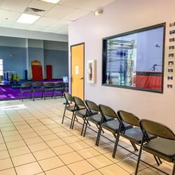Oasis Gymnastics & Sports Center - Main Gym & Juniors Gym in back