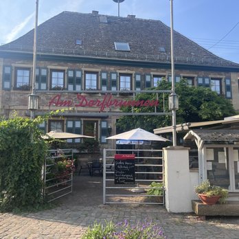 Am Dorfbrunnen - Outside patio area - Restaurants Near Me - Hainfeld, RP Am Dorfbrunnen - Outside patio area - Restaurants Near Me - Hainfeld, RP