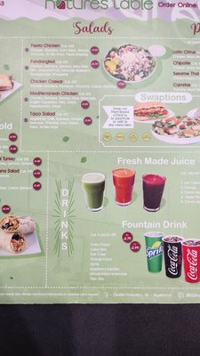 Menu photo 5 Nature's Table Orlando, FL