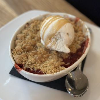 Jack Allen's Kitchen - Apple Bourbon Pecan Cobbler - Southern Near Me - Round Rock, Texas Jack Allen's Kitchen - Apple Bourbon Pecan Cobbler - Southern Near Me - Round Rock, Texas