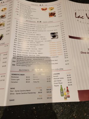 Menu photo 5 Lac Vien Vietnamese Restaurant North York, ON