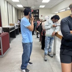 US Post Office - Never come here if you don't have to. In fact never use USPS if you can avoid it.