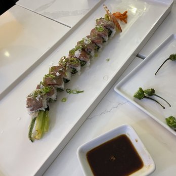Blofish - Wagyu Negi with Tempura Aspargus Roll - Sushi Bars Near Me - Boulder, Colorado