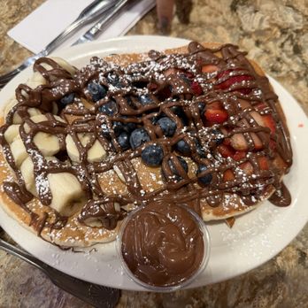 Westway Diner - Nutella Banana pancakes - Diners Near Me - New York, New York Westway Diner - Nutella Banana pancakes - Diners Near Me - New York, New York
