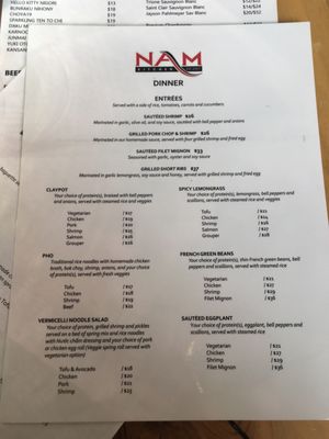 Menu photo 3 NAM Kitchen Sandy Springs, GA