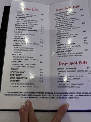 Menu photo 2 Oystra Sushi & Kitchen Duluth, GA Menu photo 2 Oystra Sushi & Kitchen Duluth, GA