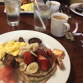 Garlic City Cafe - Strawberry/ banana pancakes! - American Near Me - Gilroy, California