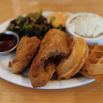 Starving Artist Waffles & Espresso - Chicken Waffle - Breakfast & Brunch Near Me - Markham, Ontario Starving Artist Waffles & Espresso - Chicken Waffle - Breakfast & Brunch Near Me - Markham, Ontario