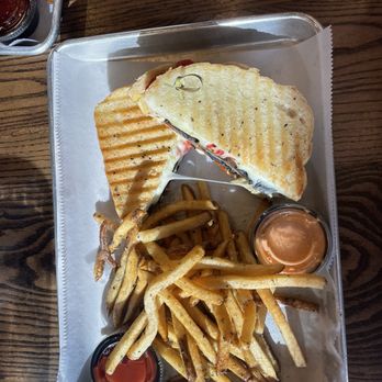 Melt Kitchen and Bar - Nikki B panini - New American Near Me - Greensboro, North Carolina Melt Kitchen and Bar - Nikki B panini - New American Near Me - Greensboro, North Carolina