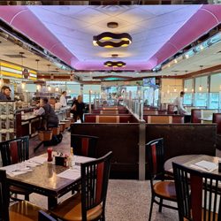 Majestic Diner - This is a view of most of the restaurant.
