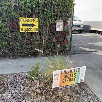 The Truck Stop - Entrance - Food Trucks Near Me - Culver City, California