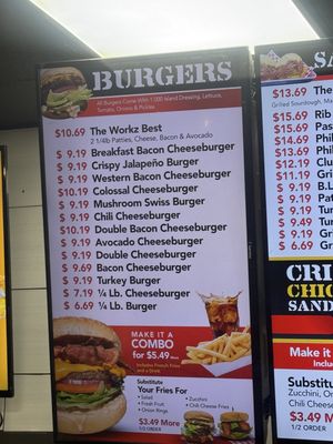 Menu photo 2 The Workz Lancaster, CA
