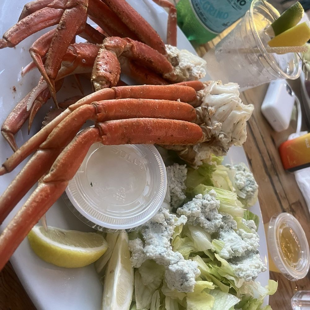 The Lobster Shack - Crab leg meal comes with a side or a salad - Seafood Near Me - Miami Beach, Florida The Lobster Shack - Crab leg meal comes with a side or a salad - Seafood Near Me - Miami Beach, Florida