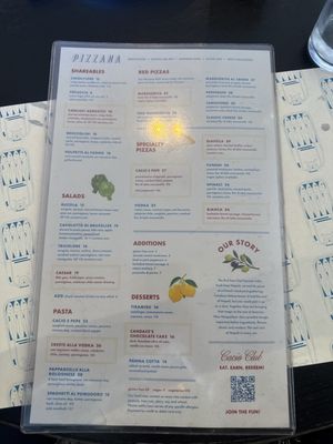 Menu photo 1 Pizzana San Fernando Valley, CA Menu photo 1 Pizzana San Fernando Valley, CA