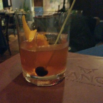 Range - Buffalo Trace old fashioned. - Steakhouses Near Me - San Antonio, Texas