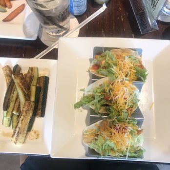 The Beverly - The Fish tacos with a side order of zucchini fries. - New American Near Me - Atlanta, Georgia
