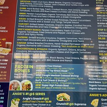 Angie's - Menu - Chicken Shop Near Me - Tucson, Arizona