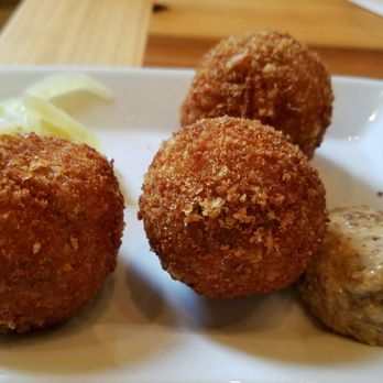 Cochon RESTAURANT - Boudin balls. - Cajun/Creole Near Me - New Orleans, Louisiana Cochon RESTAURANT - Boudin balls. - Cajun/Creole Near Me - New Orleans, Louisiana