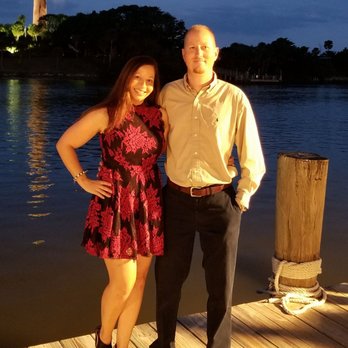 U-Tiki Beach - Dressed up for Christmas Eve at our favorite seafood spot! - Seafood Near Me - Jupiter, Florida