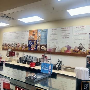 Cold Stone Creamery - Upfront menu. July, 2025 - Ice Cream & Frozen Yogurt Near Me - Marysville, Washington