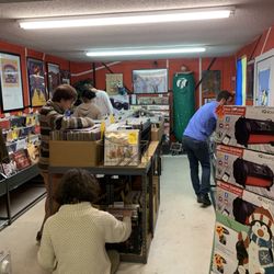 The Groove Vinyl and Vintage - A group of Groove Crew members picking out some great tunes on vinyl