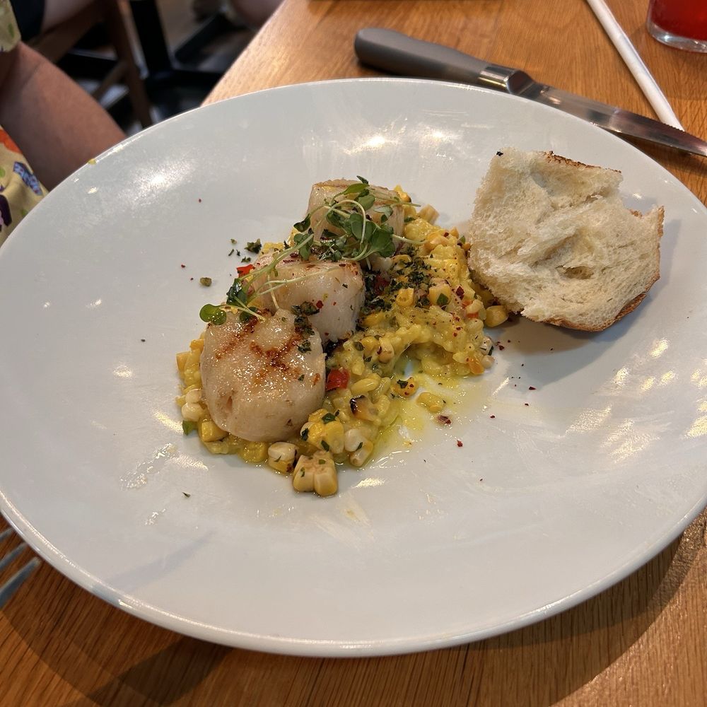 Bigfire - Scallops with corn 7/9/25 - American Near Me - Orlando, Florida Bigfire - Scallops with corn 7/9/25 - American Near Me - Orlando, Florida