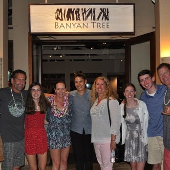 The Banyan Tree - Our Squad with Chef Isabelle "Bella" Toland (center). - Seafood Near Me - Kapalua, Hawaii The Banyan Tree - Our Squad with Chef Isabelle "Bella" Toland (center). - Seafood Near Me - Kapalua, Hawaii