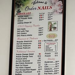 Order Nails - Price Lists
