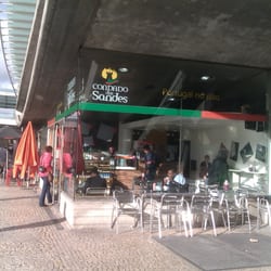 Condado das Sandes - Vista lateral da esplanada.
