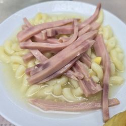 金鳳茶餐廳 - Ham & mac soup