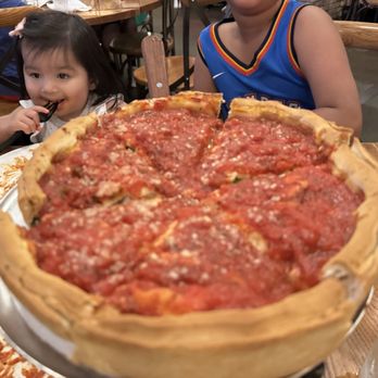 Giordano's - The Special Deep Dish with Sausage instead of Pepperoni - Pizza Near Me - Chicago, Illinois