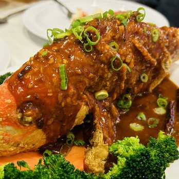 Kunga Kitchen - Red Snapper Whole Szechuan style - Asian Fusion Near Me - Hicksville, New York