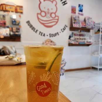 HAPI Elite Week: Boba & Broth - Honey Lemon Kumquat Green Tea - Yelp Events Near Me - Sugar Land, Texas