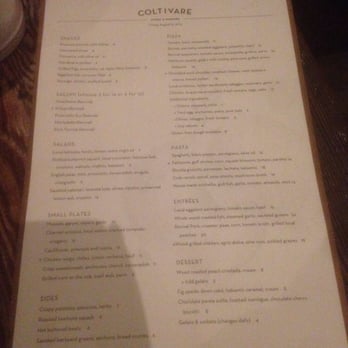 Coltivare - Menu 8/15/14 - Italian Near Me - Houston, Texas Coltivare - Menu 8/15/14 - Italian Near Me - Houston, Texas
