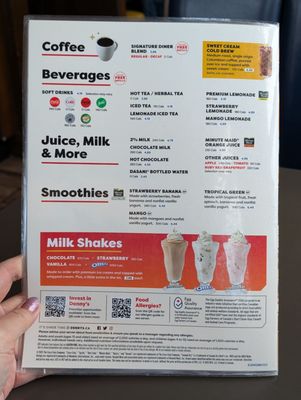 Menu photo 2 Denny's Restaurant Winnipeg, MB Menu photo 2 Denny's Restaurant Winnipeg, MB