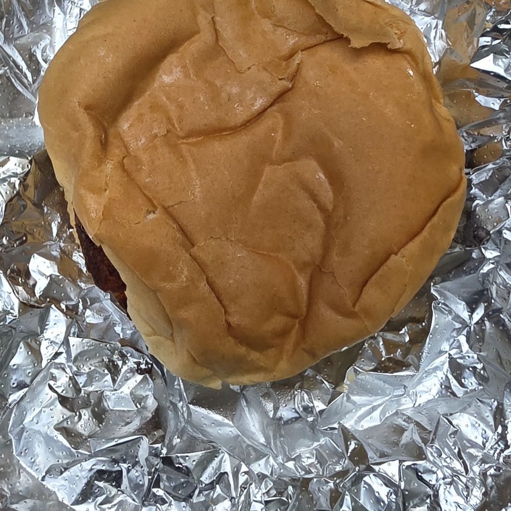 Spanky's BBQ - red salmon sandwich (to go) - Food Trucks Near Me - Grasonville, Maryland Spanky's BBQ - red salmon sandwich (to go) - Food Trucks Near Me - Grasonville, Maryland