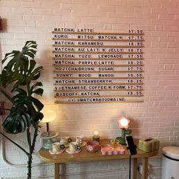 Wall menu
