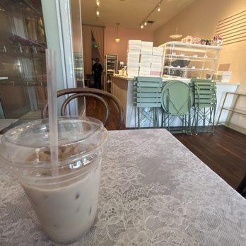 Sugarbird Cafe - iced lavender chai latte - Bakeries Near Me - Glendale, California Sugarbird Cafe - iced lavender chai latte - Bakeries Near Me - Glendale, California