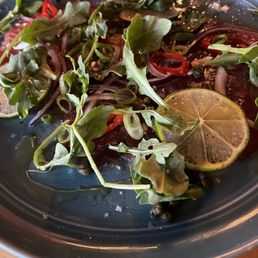 Tuna carpaccio