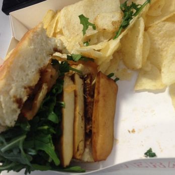 Spring Street Grocer - Tempeh foccacia with kimchi and ABC sauce - Delis Near Me - Melbourne, VIC
