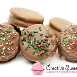 Creative Sweet Treats - Holiday Chocolate Dipped Oreos