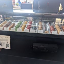 The macaron stand at the Nashville Farmer's Market