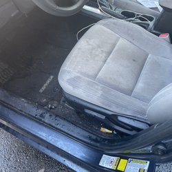 G&C Auto Body - Soaked seat from them leaving the car window down in the rain
